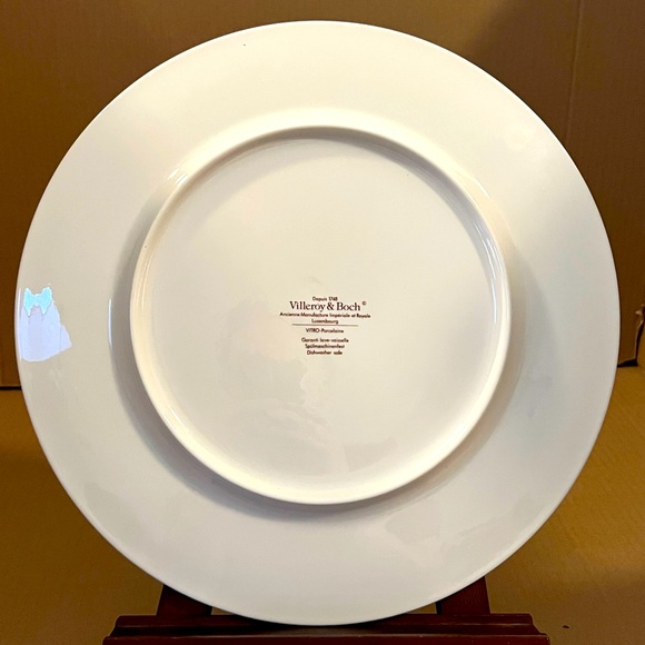 Villeroy & Boch SIENNA 12" Serving Plate /Charger Plate Marbled. Mint Condition - Picture 3 of 3